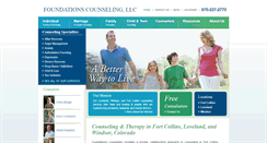 Desktop Screenshot of foundationscounselingllc.com